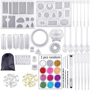 Silicone Jewelry Casting Molds Bracelet & Necklace Pendant Making