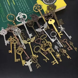 83-21mm 20pcs Retro Key Phone Case Drip Glue Steampunk Accessories