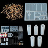 Silicone Casting DIY Mold Jewelry Resin Pendant Crafts Set