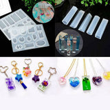 Silicone Casting DIY Mold Jewelry Resin Pendant Crafts Set