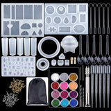 Silicone Casting DIY Mold Jewelry Resin Pendant Crafts Set