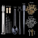 83PCS Silicone Jewelry Casting Molds DIY Crystal Epoxy Tool Set