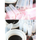 83Pcs DIY Epoxy Resin Materials Silicone Mold Nail Drill Molds Crafts