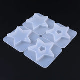 Crystal Epoxy Hanging Jewelry Making Mould Heart Shaped Round Wave Pendant Molds
