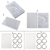 Dragon Eye Notebook Cover Resin Mold DIY Silicone Book Case Mould