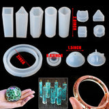83pcs Silicone Molds for Pendant Jewelry Craft Making