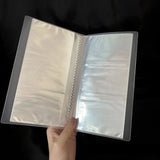 84 Slots Transparent Storage Book PVC Jewelry Storage Book