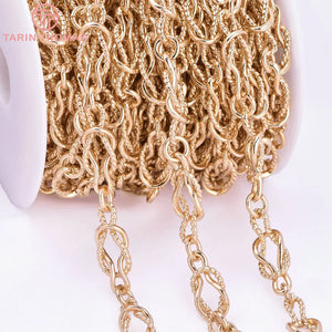 10MM 24K Plated Brass Necklace Chains Bracelet Chains