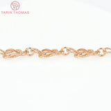 10MM 24K Plated Brass Necklace Chains Bracelet Chains