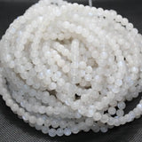 6mm Natural Rainbow Moonstone Loose Beads Strand for DIY Jewelry Making