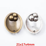 85 Retro Shell Pendant Zinc Alloy DIY European Jewelry Making