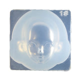 85LB 10 Pcs Human Face 3D Doll Epoxy Resin Mold Silicone Mould DIY Crafts