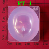 85LB 10 Pcs Human Face 3D Doll Epoxy Resin Mold Silicone Mould DIY Crafts