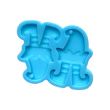 Christmas Series DIY Resin Mold Xmas Tree Snowman Casting Silicone Mould