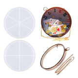Round Resin Clutch Purse Mold Jewelry Accessories