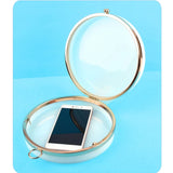 Round Resin Clutch Purse Mold Jewelry Accessories