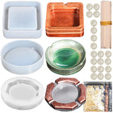 Square Round Ashtray Silicone Mold for Men