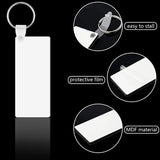 85LF Acrylic Keychain Blank Set for DIY Craft
