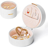 85LF Portable Round Double Storage Box - Pink