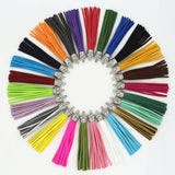 50pcs 85mm Mix Suede Tassel DIY Accessories