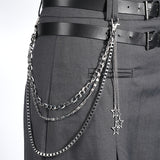 Y2K Star Pendant Chain Belt for Women