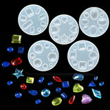 89Pcs Earring & Pendant Resin Molds Kit Jewelry Making Tools