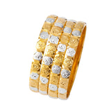 8MM/64MM Two-Tones Dubai Bangles for Women African Wedding Bracelets
