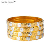 8MM/64MM Two-Tones Dubai Bangles for Women African Wedding Bracelets