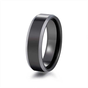 8MM Matte Tungsten Carbide Wedding Band Ring