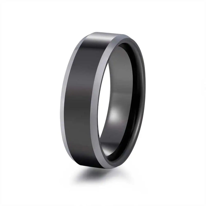 8MM Matte Tungsten Carbide Wedding Band Ring