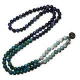 8MM Sodalite Amazonite Phoenix Lapis Lazuli Wrap Bracelet