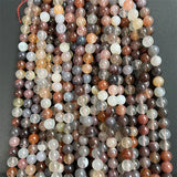 8MM Xinjiang Desert Ice Agate Stone Round Bead for Jewelry Making