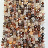 8MM Xinjiang Desert Ice Agate Stone Round Bead for Jewelry Making