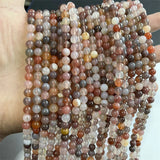 8MM Xinjiang Desert Ice Agate Stone Round Bead for Jewelry Making