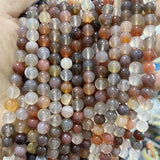 8MM Xinjiang Desert Ice Agate Stone Round Bead for Jewelry Making