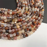 8MM Xinjiang Desert Ice Agate Stone Round Bead for Jewelry Making