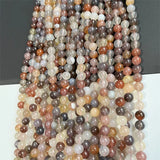 8MM Xinjiang Desert Ice Agate Stone Round Bead for Jewelry Making