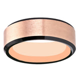 8MM Tungsten Carbide Men's Wedding Band Ring Matte Finish