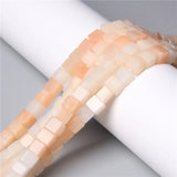 8MM Cube Agate Beads for Jewelry Making DIY