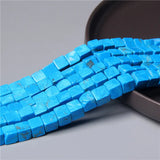 8MM Cube Agate Beads for Jewelry Making DIY