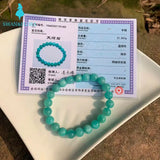 8MM Mozambique Amazonite Beads Bracelet Natural Crystal Jewelry