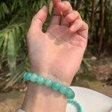 8MM Mozambique Amazonite Beads Bracelet Natural Crystal Jewelry