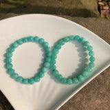 8MM Mozambique Amazonite Beads Bracelet Natural Crystal Jewelry