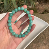 8MM Mozambique Amazonite Beads Bracelet Natural Crystal Jewelry
