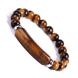 8MM Healing Stone Bracelets Pink Quartz Agates Opal Green Crystal Beaded Jewelry