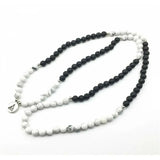 8MM Howlite Bracelet 108 Beads Necklace Meditation Wrist