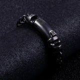8MM Mens Gold Stainless Steel Chain Link Bracelet Friendship Biker Jewelry