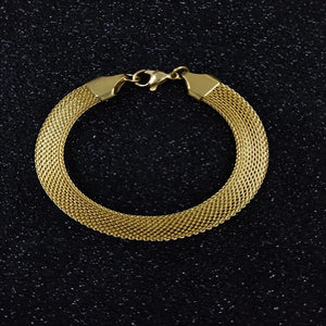Stainless Steel Mesh Choker Set