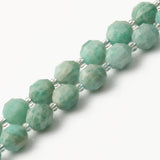 8MM Natural Amazonite Stone Beads Round Spacer Beads 15Inch