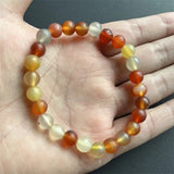 8MM Agate Gemstone Bracelet Xinjiang Tianshan Natural Stone Bead